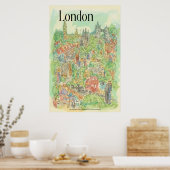 st-london-poster poster (Keuken)