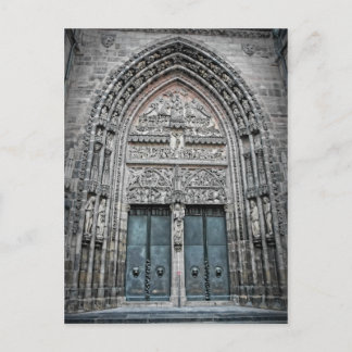 St. Lorenz Cathedral - Nuremberg, Duitsland Briefk Briefkaart