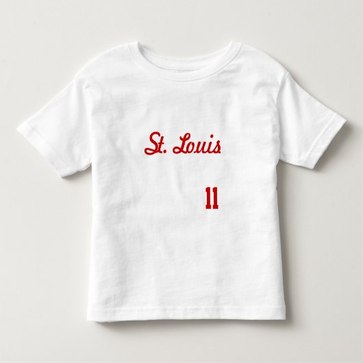 ST. LOUIS 11-WITTE TODDLER T-SHIRT (Voorkant)
