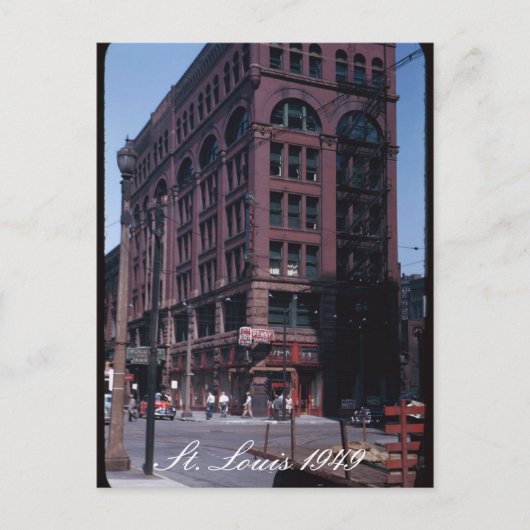St. Louis 1949 Briefkaart (Voorkant)