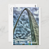St. Louis Arch Briefkaart (Voorkant / Achterkant)
