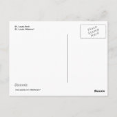 St. Louis Arch Briefkaart (Achterkant)