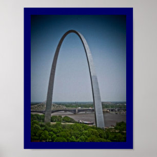St. Louis Arch Poster