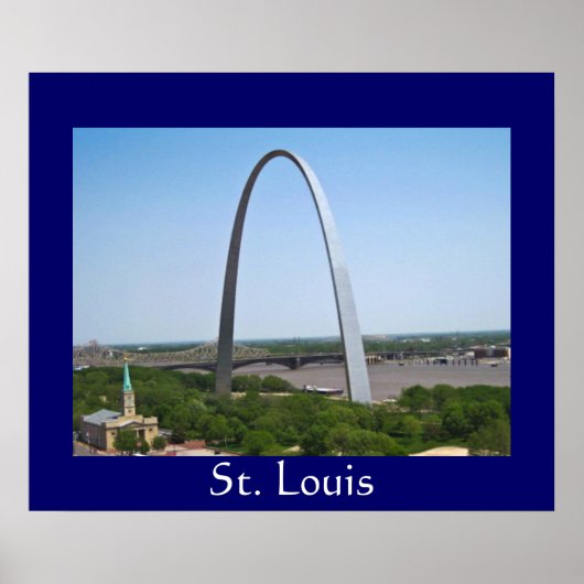 St. Louis Arch Poster (Voorkant)
