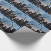 St Louis Arch Skyline Cadeaupapier (Hoek)