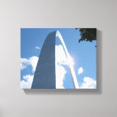 St. Louis Arch Wrapped Canvas (Voorkant)