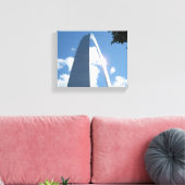 St. Louis Arch Wrapped Canvas Afdruk (Insitu (Woonkamer))