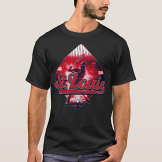 St Louis Baseball Diamond Design T-shirt