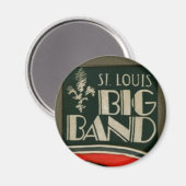 St. Louis Big Band Magnet Magneet (Voorkant / Achterkant)