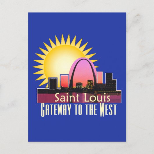 St. Louis Briefkaart (Voorkant)