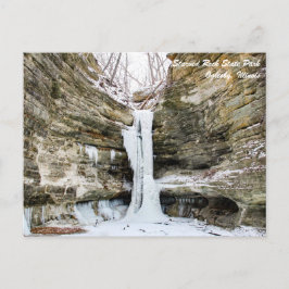 St. Louis Canyon Starved Rock State Park Briefkaar Briefkaart