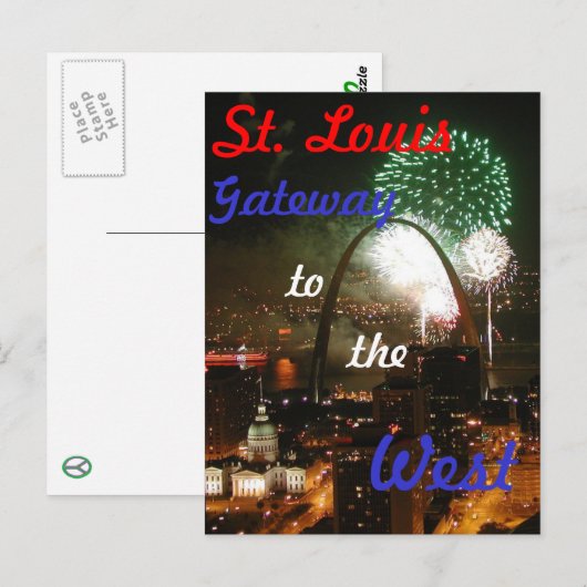 St Louis, carte postale de MOIS (Devant / Derrière)