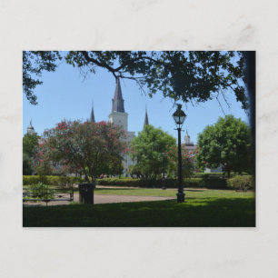 St. Louis Cathedral Briefkaart 2 van het Franse kw
