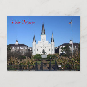 St. Louis Cathedral, Briefkaart New Orleans