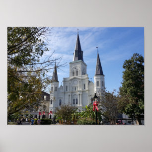 St. Louis Cathedral - Frans kwartier, New Orleans Poster