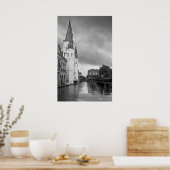 St. Louis Cathedral Jackson Square New Orleans Poster (Keuken)
