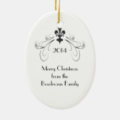 St. Louis Cathedral New Orleans Ornament (Achterkant)