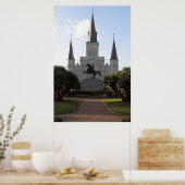 St. Louis Cathedral, Poster New Orleans (Keuken)