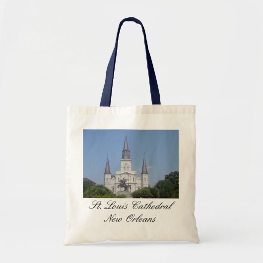 St. Louis Cathedral Tote Bag (Voorkant)