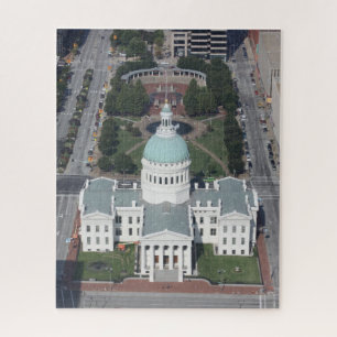 St. Louis Courthouse Jigzaag Puzzle Legpuzzel
