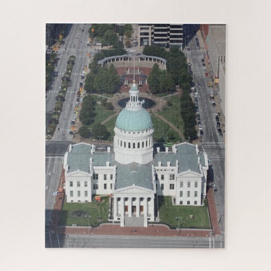 St. Louis Courthouse Jigzaag Puzzle Legpuzzel (Verticaal)