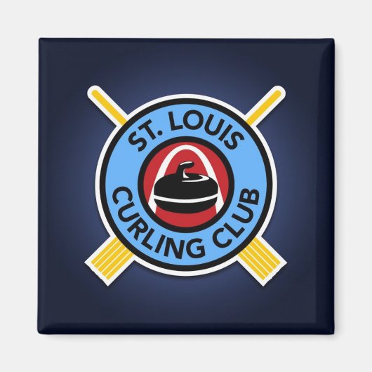 St. Louis Curling Club Magneet (Voorkant)