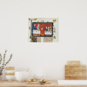 St. Louis Feeding, 'Life and Miracles St. Poster (Keuken)