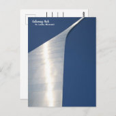 St. Louis Gateway Arch-ansichtkaart Briefkaart (Voorkant / Achterkant)