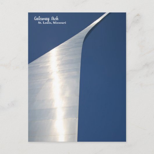 St. Louis Gateway Arch-ansichtkaart Briefkaart (Voorkant)
