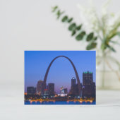 St. Louis Gateway Arch Briefkaart (Staand voorkant)