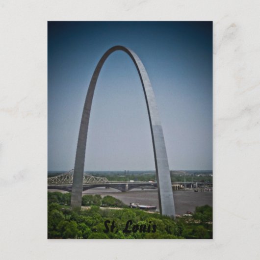 St. Louis Gateway Arch Briefkaart (Voorkant)