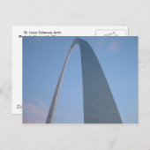 St. Louis Gateway Arch Briefkaart 2 (Voorkant / Achterkant)