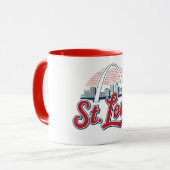 St. Louis Gateway Arch, Classic City Souvenir Mok (Voorkant links)