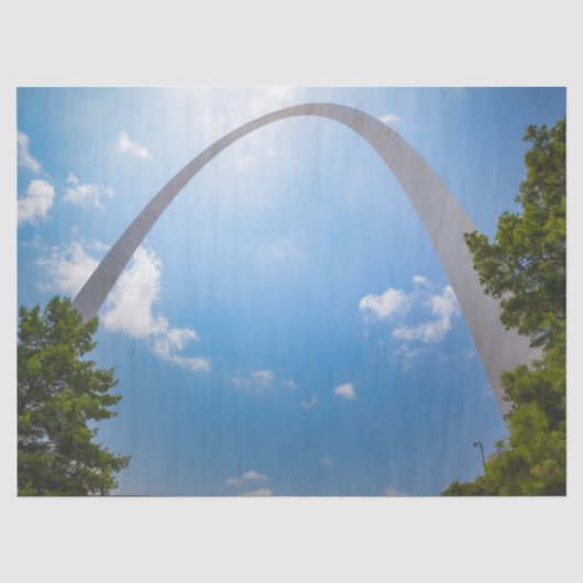 St. Louis Gateway Arch Tissuepapier (Voorkant)