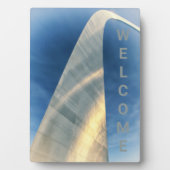 St. Louis Gateway Arch Welkom Fotoplaat (voorkant)