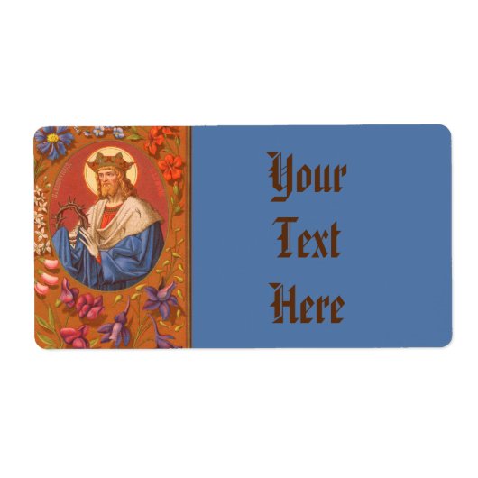 St. Louis IX de koning (PM 05) brede FBMP Label 4c (Voorkant)