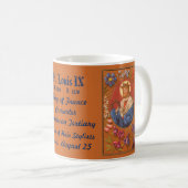 St. Louis IX de Koning (PM 05) Koffie Mok 2a (Voorkant rechts)