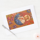 St. Louis IX de Koning (PM 05) Rechthoekige Sticker (Envelop)