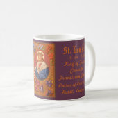 St. Louis IX le roi (PM 05) Café Mug 1b (Devant droit)
