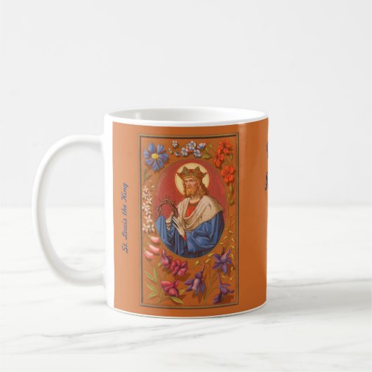 St. Louis IX le roi (PM 05) Café Mug 2b (Gauche)