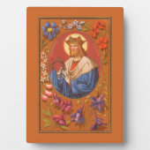 St. Louis IX (PM 05) 5"x7" Plaque 1 met Easel Fotoplaat (voorkant)