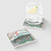 St. Louis, kroonSnoep, Saint Louis Onderzetters (Zijkant)