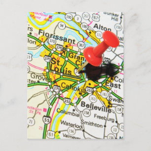 St. Louis, Missouri Briefkaart