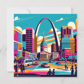 St Louis, Missouri | De gateway-boog Kaart