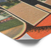 St. Louis, Missouri - Grote letterscènes Poster (Hoek)