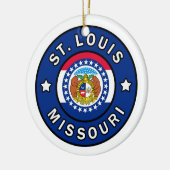 St. Louis Missouri Keramisch Ornament (Links)