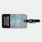 St. Louis, Missouri langs de Mississippi. Bagagelabel (Voorkant horizontaal)