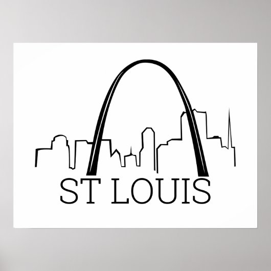 St. Louis, Missouri Poster (Voorkant)