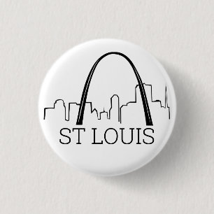 St. Louis, Missouri Ronde Button 3,2 Cm