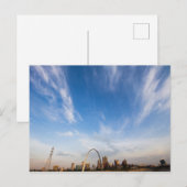 St. Louis, Missouri Skyline Briefkaart (Voorkant / Achterkant)